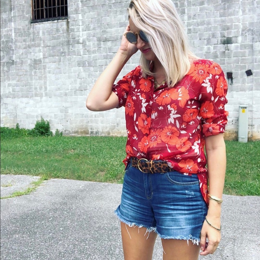 Cabi hothouse blouse size medium